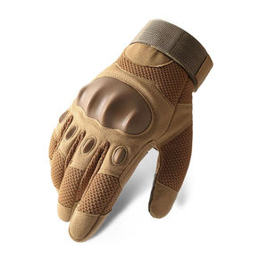 Gants en cuir tactiques légers en gros d'usine respirants et durables pour les sports de plein air et la défense personnelle - Product Image 4