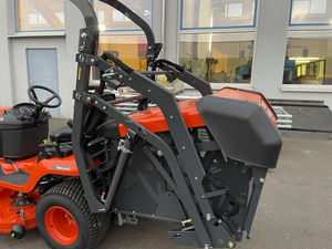 เครื่องตัดหญ้าแบบนั่งขับ Kubota G26 ขนาด 190 ซีซี เครื่องยนต์เบนซิน 4 จังหวะ ขับเคลื่อนด้วยตัวเอง ใบมีดแบบโรตารี่ ระดับมืออาชีพ สีส้ม - Product Image 6