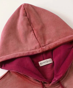 Sweat-shirts à capuche pour hommes de qualité supérieure et élégants, à deux tons, avec un design/logo brodé, nouvelle mode, sweat-shirts à capuche épais pour l'hiver - Product Image 3