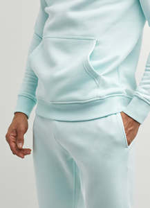 เสื้อฮู้ดสวมหัวแบบมีฮู้ดคุณภาพสูงเข้ารูปสวมใส่สบายระบายอากาศได้ดีสวมใส่สบายสำหรับฤดูหนาวจิงโจ้กระเป๋าลายพื้นโลโก้ตามสั่ง - Product Image 3