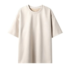 เสื้อยืดผ้าฝ้าย100% แนวสตรีทไซส์ใหญ่พิเศษสำหรับผู้ชายเสื้อยืดโอเวอร์ไซส์ออกแบบได้250Gsm - Product Image 4