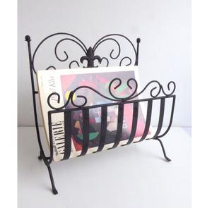 ที่วางนิตยสารโลหะสีดำ ดีไซน์เรขาคณิตทันสมัย ปรับได้อเนกประสงค์ สำหรับจัดเก็บบนโต๊ะทำงานที่บ้าน สำนักงาน หรือโรงเรียน ลดราคาพิเศษ - Product Image 1