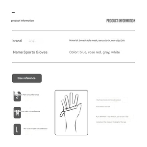 Conception personnalisée de gants de cyclisme de haute qualité pour hommes et femmes vente en gros de gants de cyclisme à demi-doigts pour sports et motos de haute qualité - Product Image 5