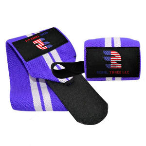 Fitness Wear Muñequera con pulgar Levantamiento de pesas Muñequeras Gimnasio Entrenamiento Correas Heavy Duty Sports Wrist Wrap - Product Image 6