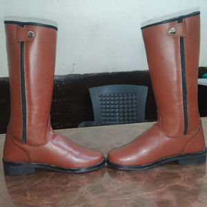 Botas Vaqueras Largas para Hombre con Logotipo Personalizado OEM, Color Personalizado, Cuero Genuino, Parte Superior de Gamuza Impermeable, Accesorio de Moda con Relieve - Product Image 1