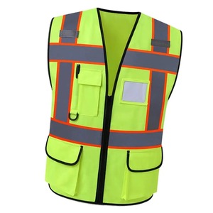 Chaqueta reflectora de protección de chaleco reflectante de seguridad de alta visibilidad para trabajadores de la construcción - Product Image 6