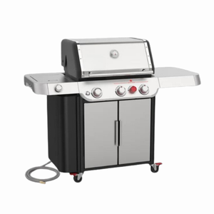 Parrilla de gas natural Burner de acero inoxidable, 513 pulgadas cuadradas, negra, lista para enviar - Product Image 4