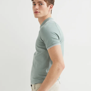 T-shirt à manches courtes pour hommes T-shirt assorti à carreaux New Business Wear Clothing Casual Fashion Men Tops - Product Image 4