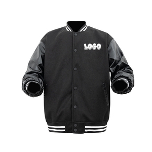 OEM Chenille bordado al Aire Libre Universidad deportes béisbol chaqueta algodón Letterman hombres chaquetas y abrigo hombre bombardero Varsity chaqueta - Product Image 1