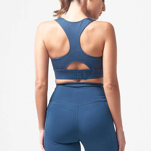 Wholesale New Fashion Custom Fitness Yoga Wear Push Up Seamless Sports <b>Bra</b> - Product Image 3