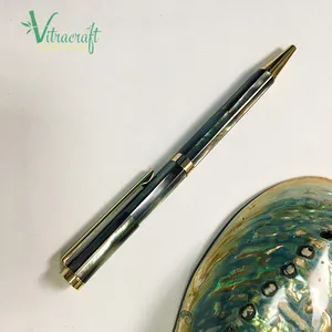 Pulpen Terbuat dari Mutiara Hitam Shell. Produk Ini Dirancang dengan Baik. Pulpen, Pena Tanda Tangan, Hadiah Mitra, Hadiah Yang Berarti