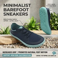 Chaussures de sport minimalistes pour hommes, chaussures de cross-training à semelle plate, baskets pieds nus
