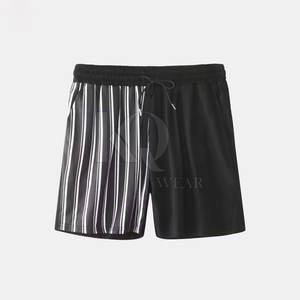 Ensemble T-shirt et short de course décontracté pour homme personnalisé, couleur contrastée, 100% coton, séchage rapide, léger - Product Image 4