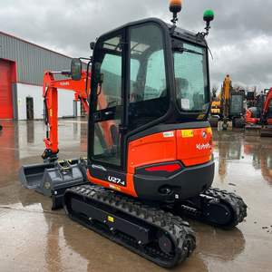 Excavadora de Orugas Usada Kubota U27-4 de Alta Calidad, Máquina Excavadora de 4 Toneladas y 8 Toneladas, Motor Diésel Eficiente, Sistema Hidráulico Confiable - Product Image 3