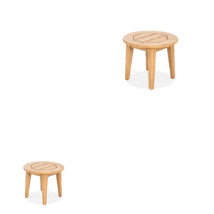 Mesa auxiliar de madera minimalista moderna Muebles de terraza de hotel Mesa auxiliar de teca al aire libre con el mejor precio de fábrica - Product Image 5