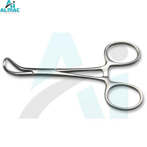 Juego de instrumentos quirúrgicos ALMAC 3,5 \ "fórceps Backhaus de un solo uso abrazadera de toalla Acero inoxidable cantidad al por mayor potencia Manual - Product Image 6