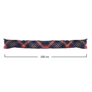 4 paraspifferi da 100cm tessuto di cotone Anti-tiraggio blu verde accessori per porte e finestre - Product Image 2