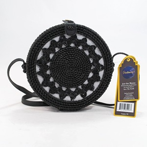 Hand weaving rattan bag factory supply natural bags for ladies accessory wholesale <b>handbags</b> - Product Image 5
