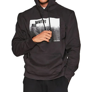 Sudadera con Capucha de Algodón 100% Pesado para Hombre, Estilo Jogger, Otoño 2025, Personalizada con Marca, Impresa, Corte Regular, Gran Venta - Product Image 1