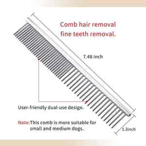 กรรไกรตัดผมสำหรับสุนัขสัตว์เลี้ยงทำจากสเตนเลส5ชิ้น/เซ็ตชุดกรรไกรตัดผมสำหรับสุนัขเครื่องมือตัดผมสัตว์แบบมืออาชีพ - Product Image 3