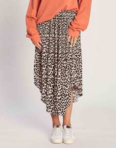 Women's Elegant Casual Floral Print Ankle-Length <b>Skirt</b> Plus Size Free Size Sexy <b>Elastic</b> Waist Breathable Eco-Friendly A-Line - Product Image 1