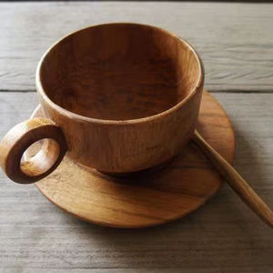 TaiLai - Vaso de Whisky de Madera Maciza Natural de Primera Calidad, Copa Vintage para Vino, Té, Café, Cerveza, Pulido a Mano, Multifuncional - Product Image 6