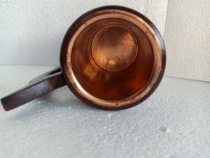 Taza de beber de madera grabada con dragón personalizado, con asas de hierro, ideal para tiendas de suministros con temática nórdica y vikinga - Product Image 3