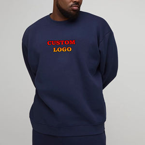 Sweat-shirt de haute qualité en coton 100% pour homme, surdimensionné, logo personnalisé imprimé à l'écran, sweat-shirts et sweat-shirts hip-hop pour homme - Product Image 1