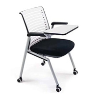 Chaise de formation en métal de qualité supérieure grand tableau d'écriture Design moderne caractéristique durable pour les conférences du collège universitaire utilisation du bureau à domicile