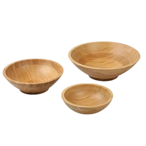 Cuenco de servicio de madera de mango Natural hecho a mano único ecológico de tendencia para vajilla de cena y regalos de negocios decorativos para el hogar - Product Image 5