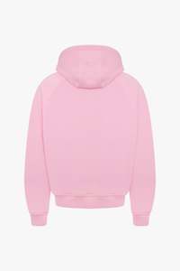 ชุดวอร์มใส่ได้ทั้งชายและหญิงชุดใส่วิ่งมีฮู้ดชุดวอร์มแขนยาวตะเข็บตะเข็บเฉียงสีชมพูล้วน - Product Image 6