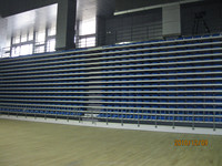 Système de sièges télescopiques professionnels JY-706, gradins rétractables pour stades sportifs, gymnases, écoles, auditoriums