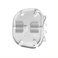 Jonction de fibre et boîte de joint 144/288/576 joint mécanique thermorétractable à noyau ip68 fermeture d'épissure de fibre optique de type dôme