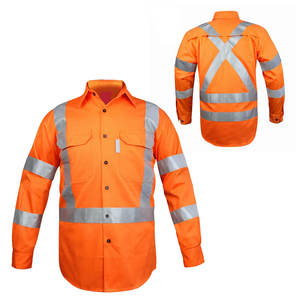 Chaqueta DE SEGURIDAD Ropa reflectante de construcción Ropa de trabajo de seguridad reflectante de alta visibilidad Chaqueta de trabajador de seguridad - Product Image 5