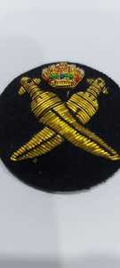 แผ่นผ้ากระทะเย็บด้วยมือสัญลักษณ์เส้นลวดแท่งพร้อมตราติดแม่เหล็ก - Product Image 5