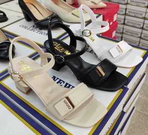 Sandales pour femmes, chaussures décontractées à talons bas de 5 cm, pointures 36-40, fabriquées en Turquie - Product Image 3