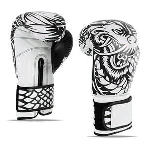 Gants de boxe et d'entraînement imprimés professionnels sur mesure de haute qualité d'un fabricant d'équipement d'arts martiaux - Product Image 3