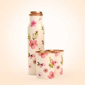 Botella de agua de remium, botella Opper con vidrio - Product Image 1