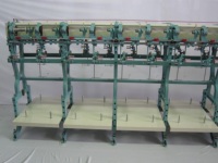 Machine à bobiner textile manuelle à grande vitesse, double tête, Pirovano Ratti, 80 broches, 800 m/min, 380 V, 3 kW, pour soie et nylon