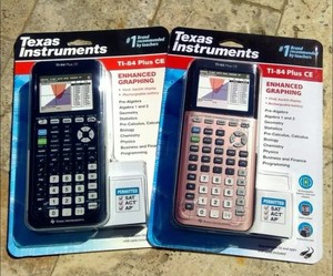 เครื่องคิดเลขกราฟิก TI-84 Plus CE ของแท้ใหม่จาก Texas Instruments  รุ่นพลาสติกหลากสี มีสินค้าพร้อมส่ง - Product Image 3
