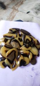 Magnifique pierre précieuse septérienne jaune, pierre de dragon jaune polie, cristal anti-stress pour la fabrication de bijoux, prix de gros - Product Image 2