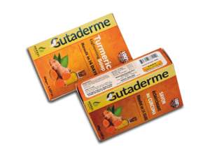 Hot Selling Gutaderme Organic Herbal Skin Care <b>Soap</b> Handmade Whitening Antiseptic Anti-<b>Acne</b> Properties 14 Days Turmeric Solid - Product Image 4