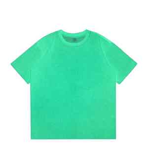 Camiseta Vintage de Manga Corta para Hombre, Estilo Urbano, 240 Gramos, 100% Algodón, Sólida y Holgada - Product Image 6