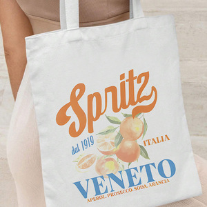 Fashion Canvas <b>Tote</b> <b>Bag</b> with <b>Zipper</b> Polyester Lining Premium Shoulder Shopping <b>Bag</b> for Advertising and Daily Use - Product Image 3