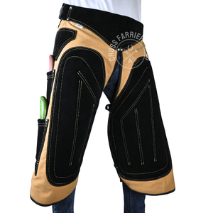 Nouveau maréchal-ferrant tablier de ferrage pour chevaux tablier de maréchal-ferrant de style léger tablier de protection pour ferrage pour chevaux avec 4 poches pour couteaux - Product Image 4