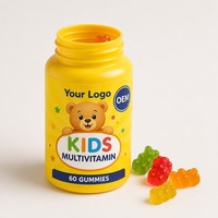 Kinder Multivitamine Gummies Compleet 13 Vitaminen Kauwbare Fruit Supplement 60 Gummies OEM