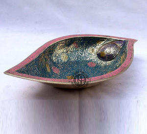 ชามทองเหลืองคุณภาพสูงสำหรับตกแต่งงานแต่งงานชามผลไม้ส่งออกจากผู้ผลิตขายส่ง - Product Image 4