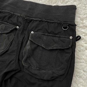 Precio de fábrica Unisex 100% pantalones Cargo de algodón estampado personalizado High Street patrón sólido estilo Hip Hop múltiples bolsillos para hombres - Product Image 1