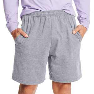 Vente en gros de shorts de survêtement en coton pour hommes avec logo personnalisé avec poches shorts de gym respirants pour hommes de fitness et de course Service OEM - Product Image 6