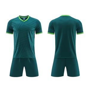 Ensemble de maillots de football pour hommes de haute qualité, uniformes respirants à séchage rapide en spandex/coton, kit de survêtement personnalisé pour adultes - Product Image 6